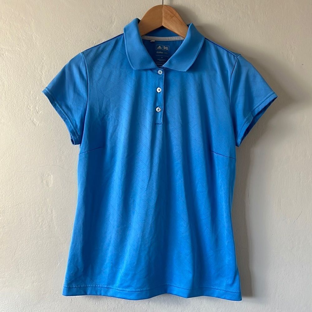 Woman’s Adidas ClimaCool Gold Polo